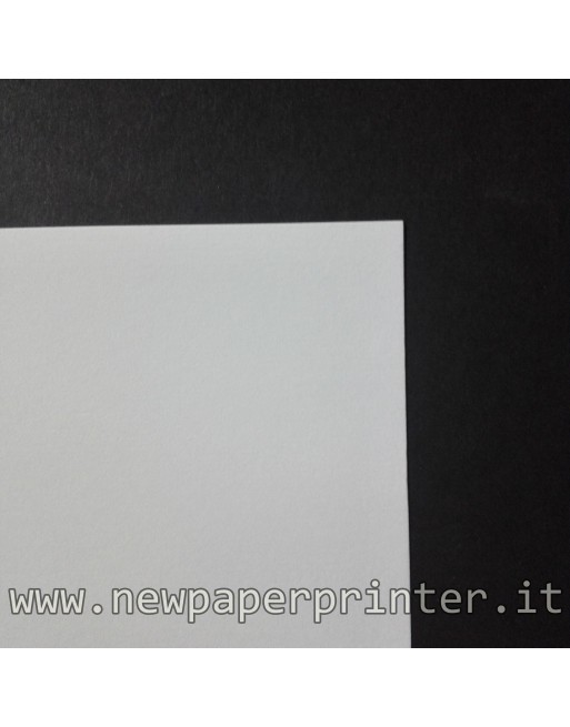 Cartoncino a 2 spessori borgione - 300 ff bianchi a4